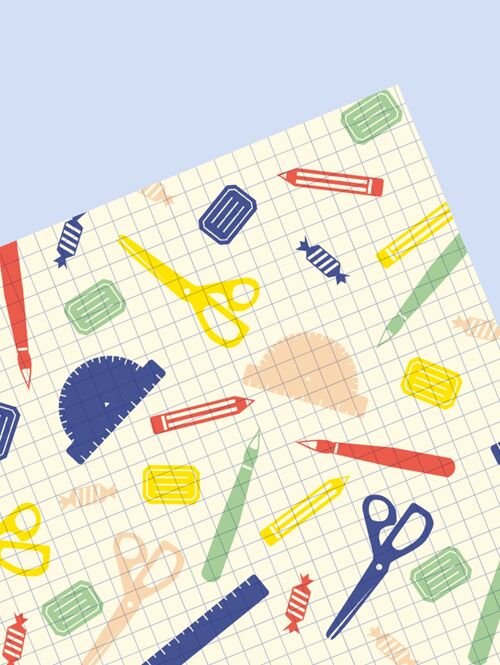 sous-bois  - Wrapping Paper - Back to school
