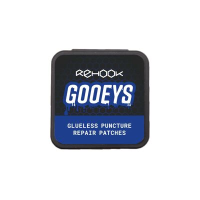 Rehook Gooeys Patchs de réparation de crevaison sans colle - Pack double