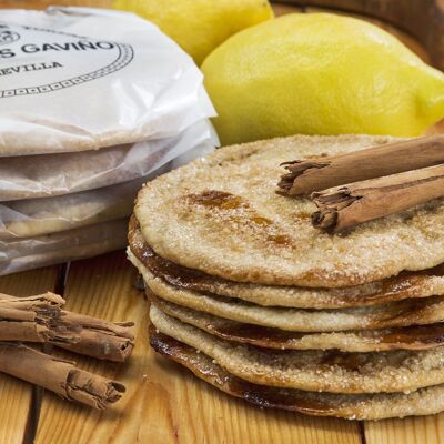Lemon & cinnamon pancakes - Authentic Tortas
