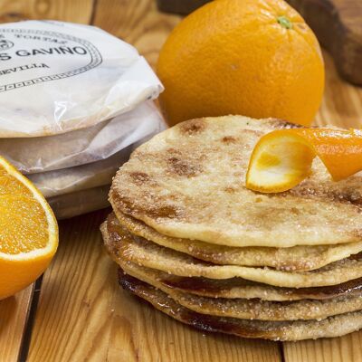 Tortitas de naranja de Sevilla - Tortas auténticas