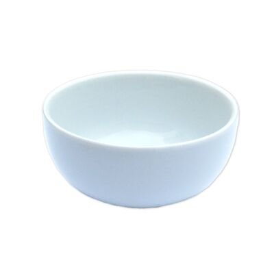 Shaving pot porcelain bowl white / round / ø 8.5 cm