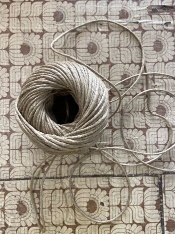 Tube suspension // linen cord lace - STRAIGHT Collection 4