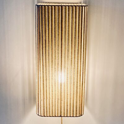 Tube wall lamp // golden brown lace - STRAIGHT Collection