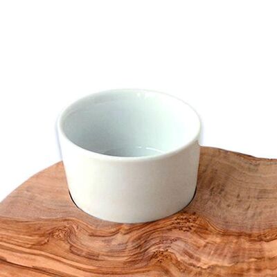 Replacement bowl ELEGANT made of white porcelain