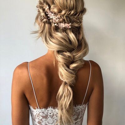 Natalie Forcine Argento Accessorio per capelli Sposa