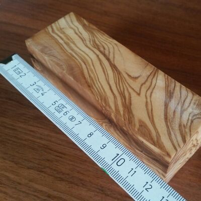 Struttura in legno d'ulivo, circa 40 x 40 x 120 mm, fai da te