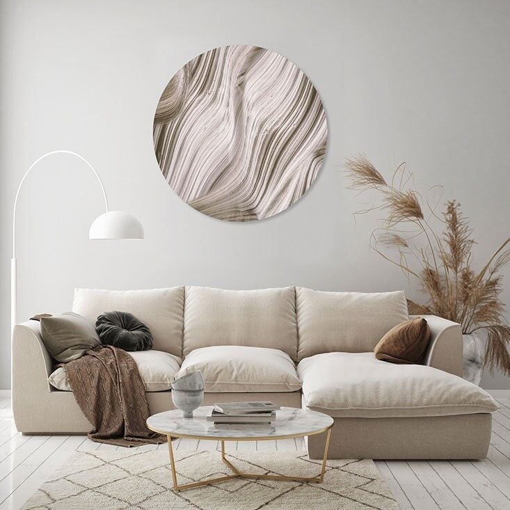 Cerchio da parete Lisha - Ø70 cm