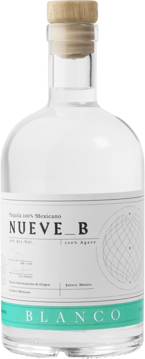Tequila Nueve B Blanco 0,7l 38%