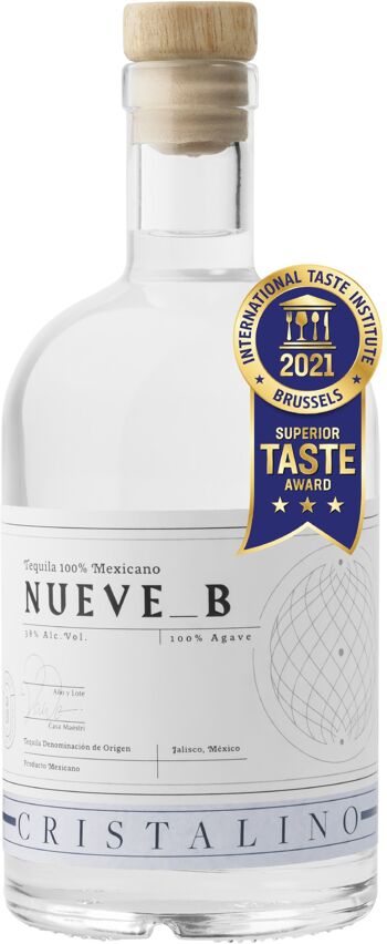 Tequila Nueve B Cristalino 0,7l 38%