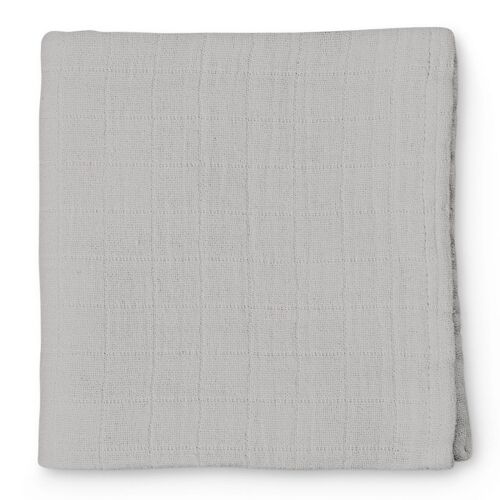 Cotton Grey Muslin Swaddle Blanket