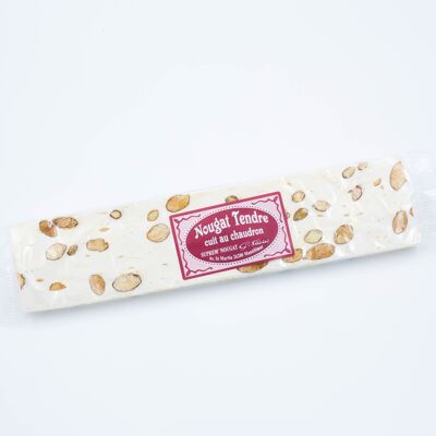 Barrita de turrón blando con sabor natural a vainilla - 100g