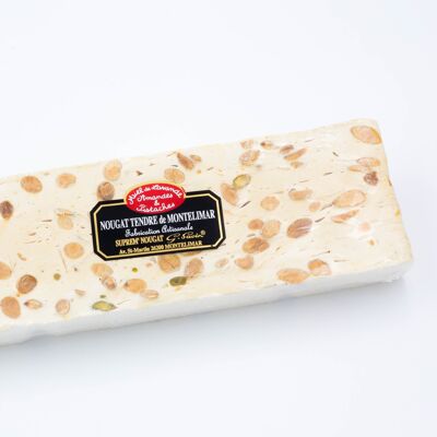 Tavoletta di torrone tenero di Montélimar - 500g