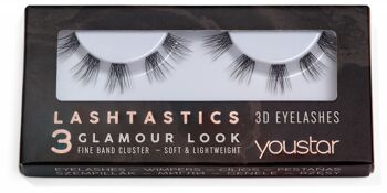 LASHTASTICS 3D Cils Glamour Look 3 1