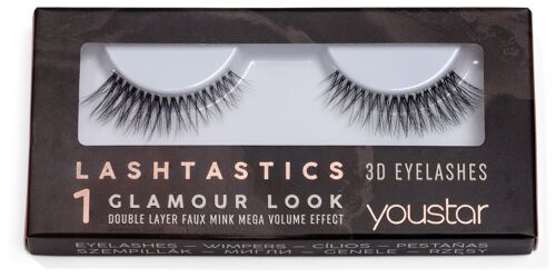 LASHTASTICS 3D Eyelashes - Glamour Look 1
