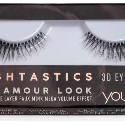LASHTASTICS 3D Eyelashes - Glamor Look 1