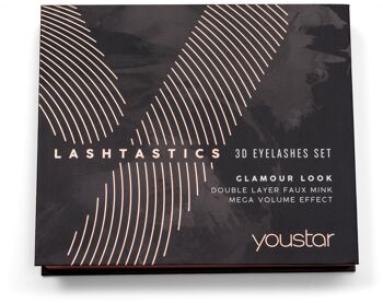 Ensemble de cils 3D LASHTASTICS - Look glamour 2