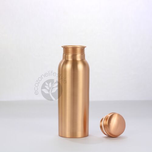 Plain Copper Bottle Matt - 700ML