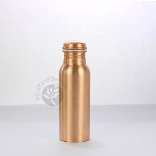 Plain Copper Bottle Matt - 700ML