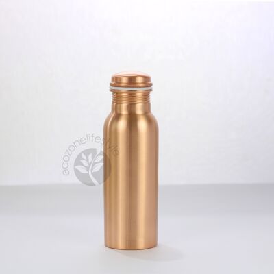 Plain Copper Bottle Matt - 700ML