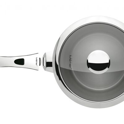 Cocotte On&Off 22cm avec Poignée Amovible - Ustensiles de Cuisine