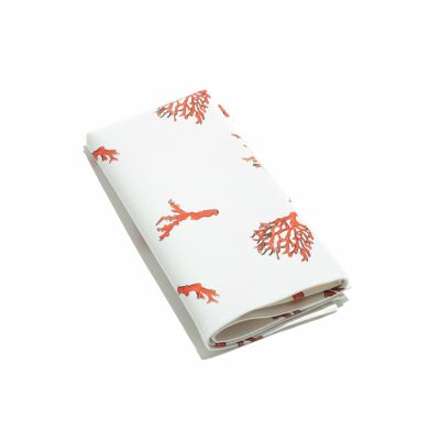 Coral Napkins - Set of 4 - 4