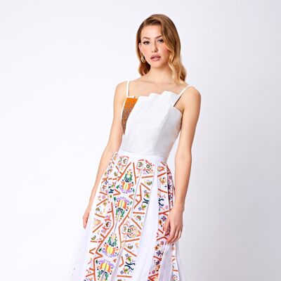 Gabriella Embellished Maxi Skirt