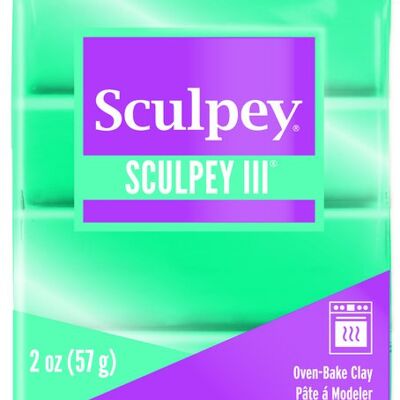 Sculpey III -- Teal Pearl