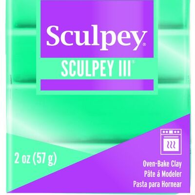 Sculpey III -- Teal Pearl