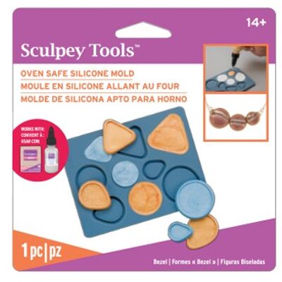 Sculpey Silicone Oven Safe Mold -- Bezel