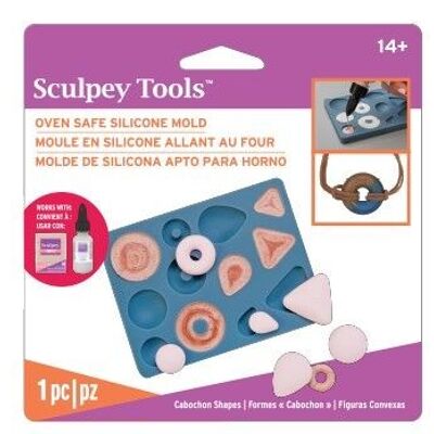 Sculpey Silicone Oven Safe Mold -- Cabochon