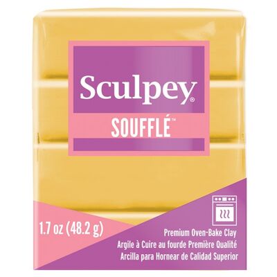 Sculpey Soufflé -- Yellow Ochre