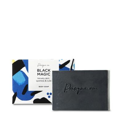 Black magic - purifying natural body soap