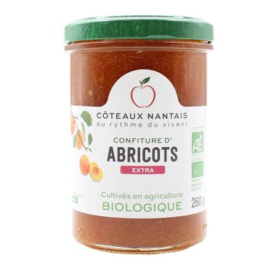 Confiture abricots extra Bio - 260g