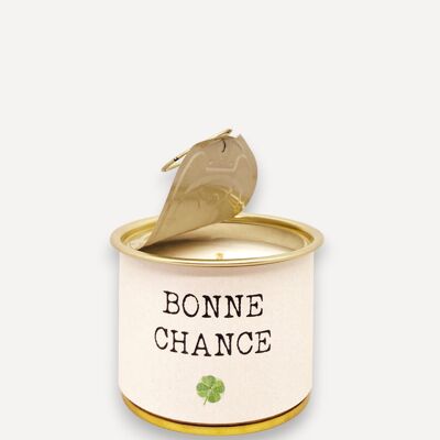 Bougie végétale Bonne Chance -  Fève Tonka