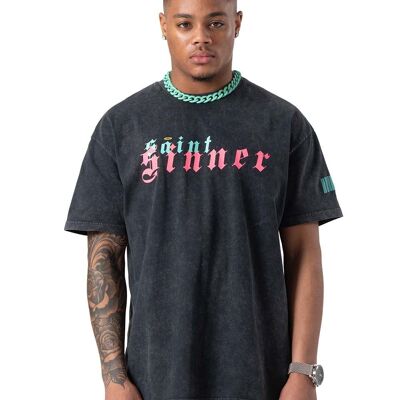 Saint Sinner Washed Heavy Cotton Tee