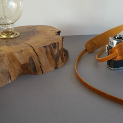 Minimalist Genuine Leather Camera Strap. size M