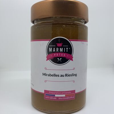 Mirabelle with Riesling