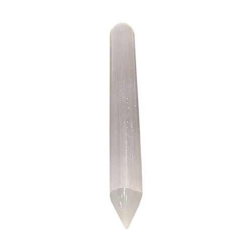 Selenite Pointed Wand, 14cm