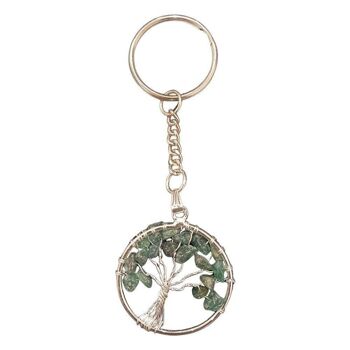 Porte-Clés Arbre de Vie, Aventurine Verte 3