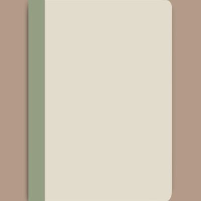 sous-bois - Cuaderno A5 - beige