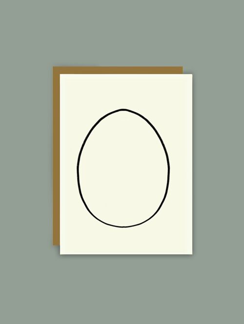 sous-bois - Greeting card - œuf