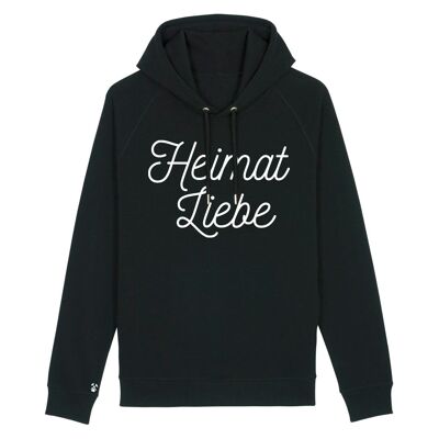 Sudadera con bolsillo lateral "Heimatliebe"