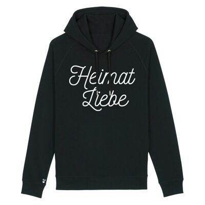 Side pocket hoodie "Heimatliebe"