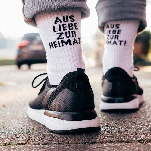 Socken "Aus Liebe zur Heimat" X PEUKI (2er Pack)