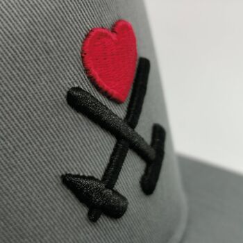 Snapback Coal & Heart - Gris 4