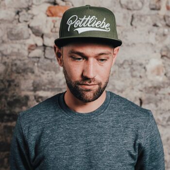 POTTLIEBE Snapback - Blanc Olive 4