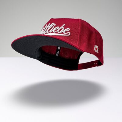 POTTLIEBE Snapback - Blanco granate