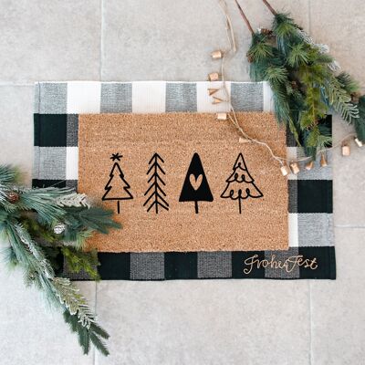 Coconut doormat | Pine trees