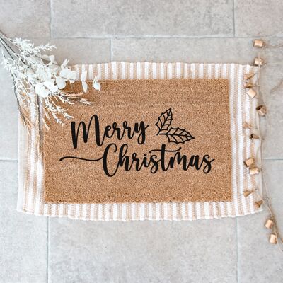 Coconut doormat | Merry Christmas
