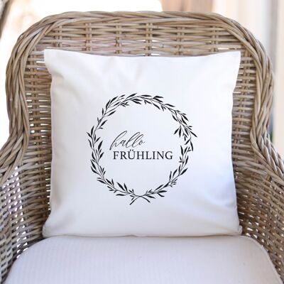 Cushion cover | Hello spring - cushion cover + inlay